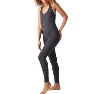 Ghost Flower Wood Oak Ojai Onesie Grey Small